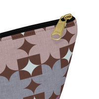 World's Fair Accessory Pouch w T-bottom in Purple